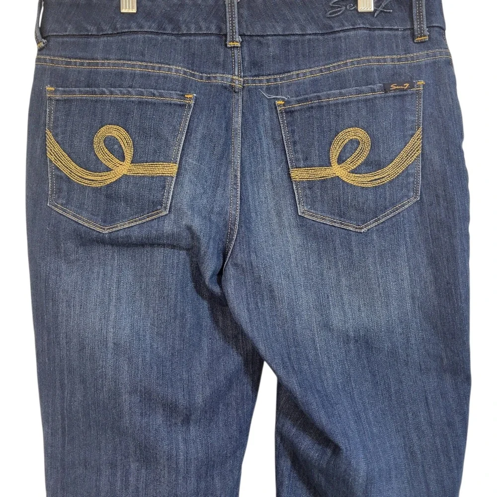 Seven7 Mid-Rise Slim Bootcut Jeans‎ Size 12 - Y2K Western Aesthetic Women's